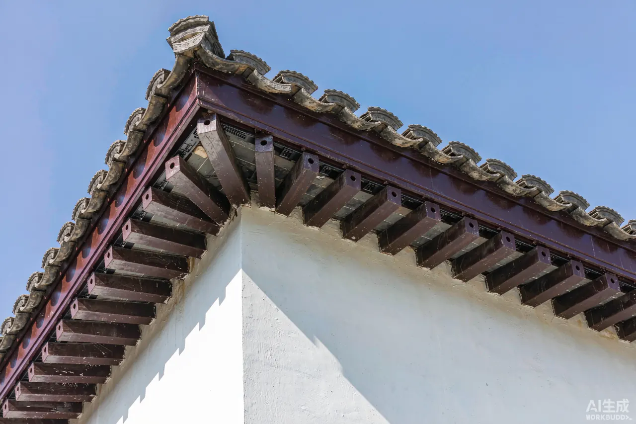 自建房檐口椽头与封檐板细节图
