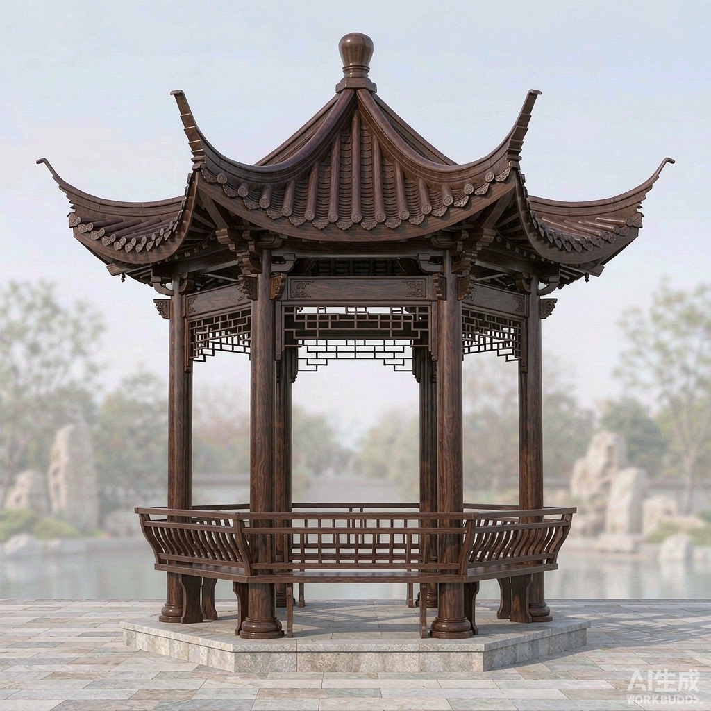 六角亭 · 凉亭 · 水榭